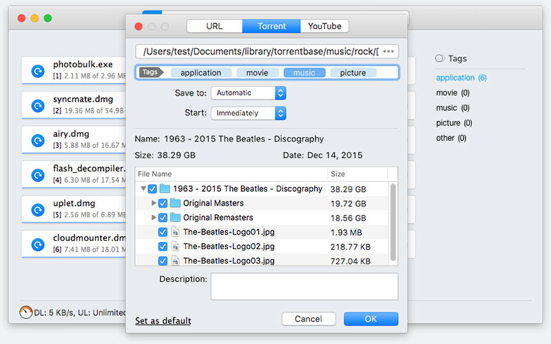 Utorrent web download location mac download